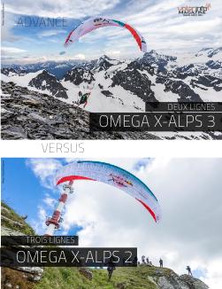 Advance Omega X-Alps 2 vs X-Alps 3
